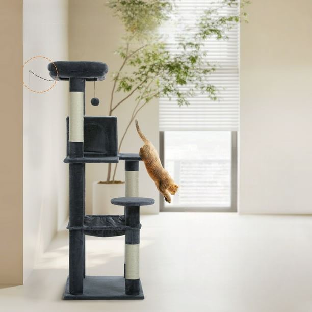 Arbre à Chat - GroomerCatTower™ - Bleu Marine