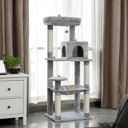 Arbre à Chat - CatComfort™ - Gris